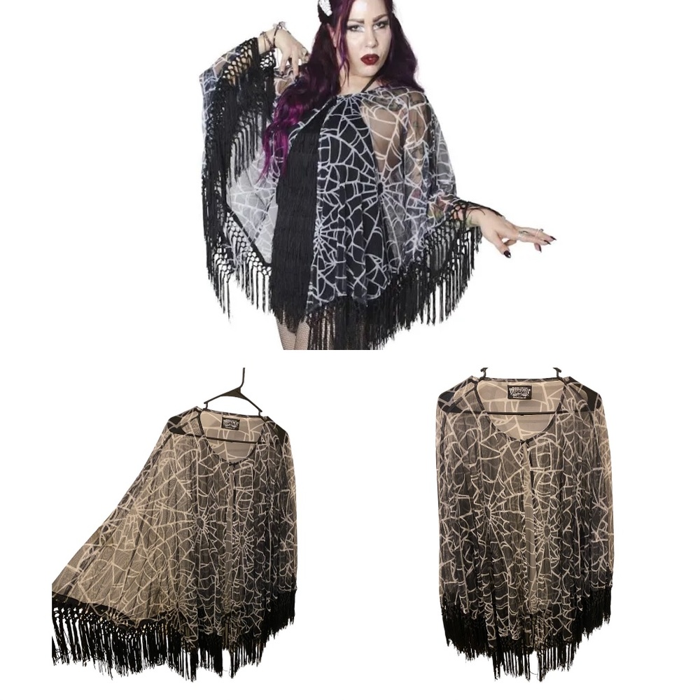 Spiderweb cape